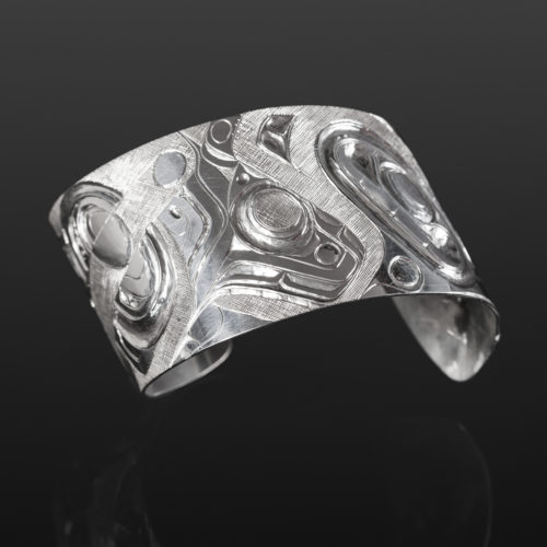 Many Forms of Chamuos Marcel Russ Haida Silver, 1½” $3000