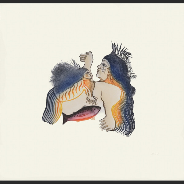 GUIDING SEDNA Cape Dorset Print Collection 2015 PITALOOSIE SAILA Medium: Etching & Aquatint Paper: Arches White Printer: Studio PM Size: inches (68.5 x 69.5 cm) Price: $775