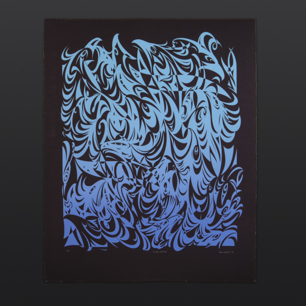 Rising Water Susan Point Coast Salish Limited Edition Serigraph 34" × 28" $1075