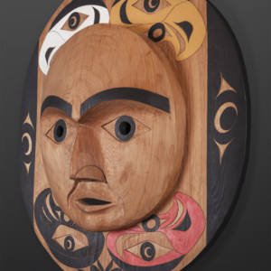 Four Directions Tim Paul Nuu-Chah-Nulth Red cedar, paint 23" x 21" x 5" $4800