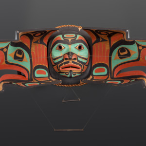 Eagle Transformation Mask John Livingston Kwakwaka'wakw Cedar, paint, cedar rope 32" x 20" x 24" $9400