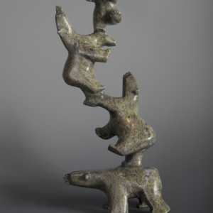 Bear Acrobatics (composition) Jordan Kelly Inuit Serpentine #26 12” x 5” x 2 ½” $1280