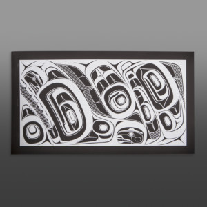Łagigyet Phil Gray Tsimshian Serigraph 29" x 17" $325