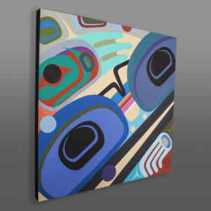 Spring
Steve Smith - Dla'kwagila
Oweekeno
Birch panel, paint
30" x 30"
$3500