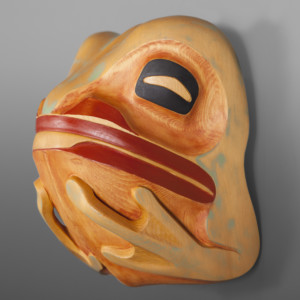 Tsimshian Frog
Terry Starr
TsimshianAlder, Paint7” x 5 ½” x 5”
$3800
