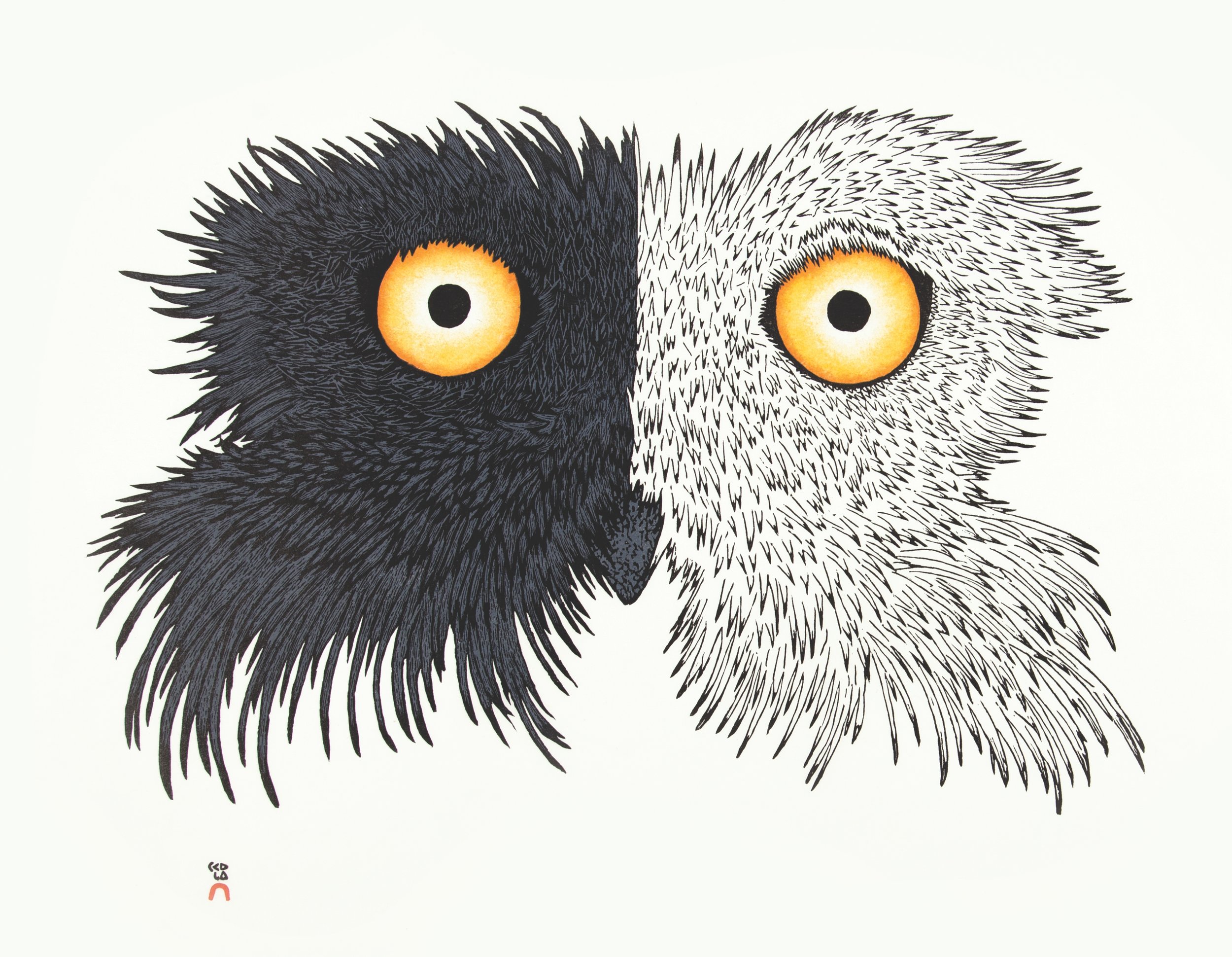 PADLOO SAMAYUALIE
18. Night & Day
Stonecut & Stencil
Paper: Kizuki Kozo White
Printer: Tapaungai Niviaqsi
48 x 61.5 cm
19” x 24 ¼”
$ 800
$640
600