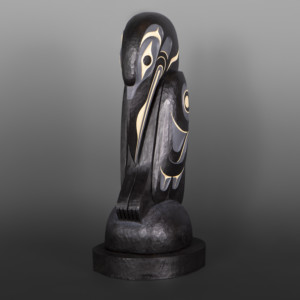Raven Sculpture Northwest Coast Erich Glendale