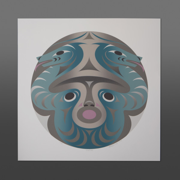 Statíәẃ (Little River) Kelly Cannell Coast Salish print
