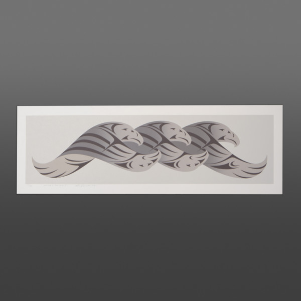 Sacred Balance Kelly Cannell Coast Salish Serigraph