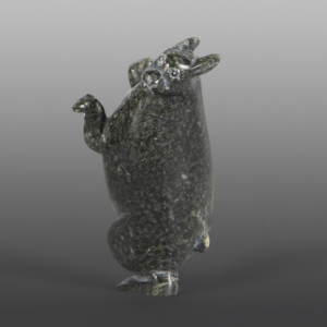 Rabbit
Pitseolak Qimirpiq
Inuit
Serpentine
3" x 1½” x 1½”
$180
