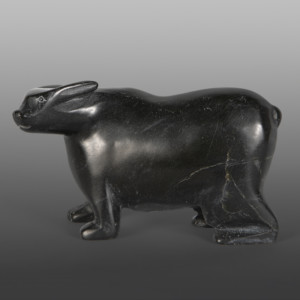 Arctic Rabbit
Pitseolak Qimirpiq
Inuit
Serpentine
5½” x 3½” x 2½”
7875M
$360