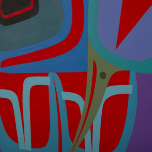 Heron and Setting Sun
Steve Smith - Dla'kwagila
Oweekeno
Acrylic on birch panel
24” x 48”
$4800