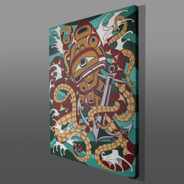 The Deep
Corey Moraes
Tsimshian
Acrylic on canvas
30" x 40"
4,500