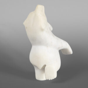 Dancing Bear
Adamie Mathewsie
Inuit
Arctic marble
9 ½” x 5 ½” x 5”
$1400
