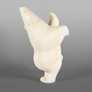 The Twist – Dancing Bear
Joanie Ragee
Inuit
Arctic marble
12” x 7” x 4 ½”
$2600
