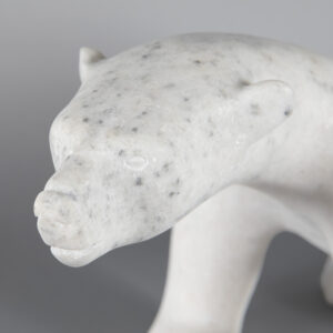 Large Polar Bear
Adamie Quamagia
Inuit
Arctic marble
14" x 8 ½” x 8”
$3500