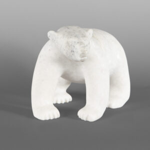 Large Polar Bear
Adamie Quamagia
Inuit
Arctic marble
14" x 8 ½” x 8”
$3500
