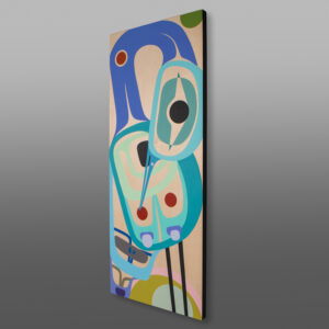 Tranquility
Steve Smith – Dla-kwagila
Oweeneno
24”x60”
Acrylic on birch panel
$6500
