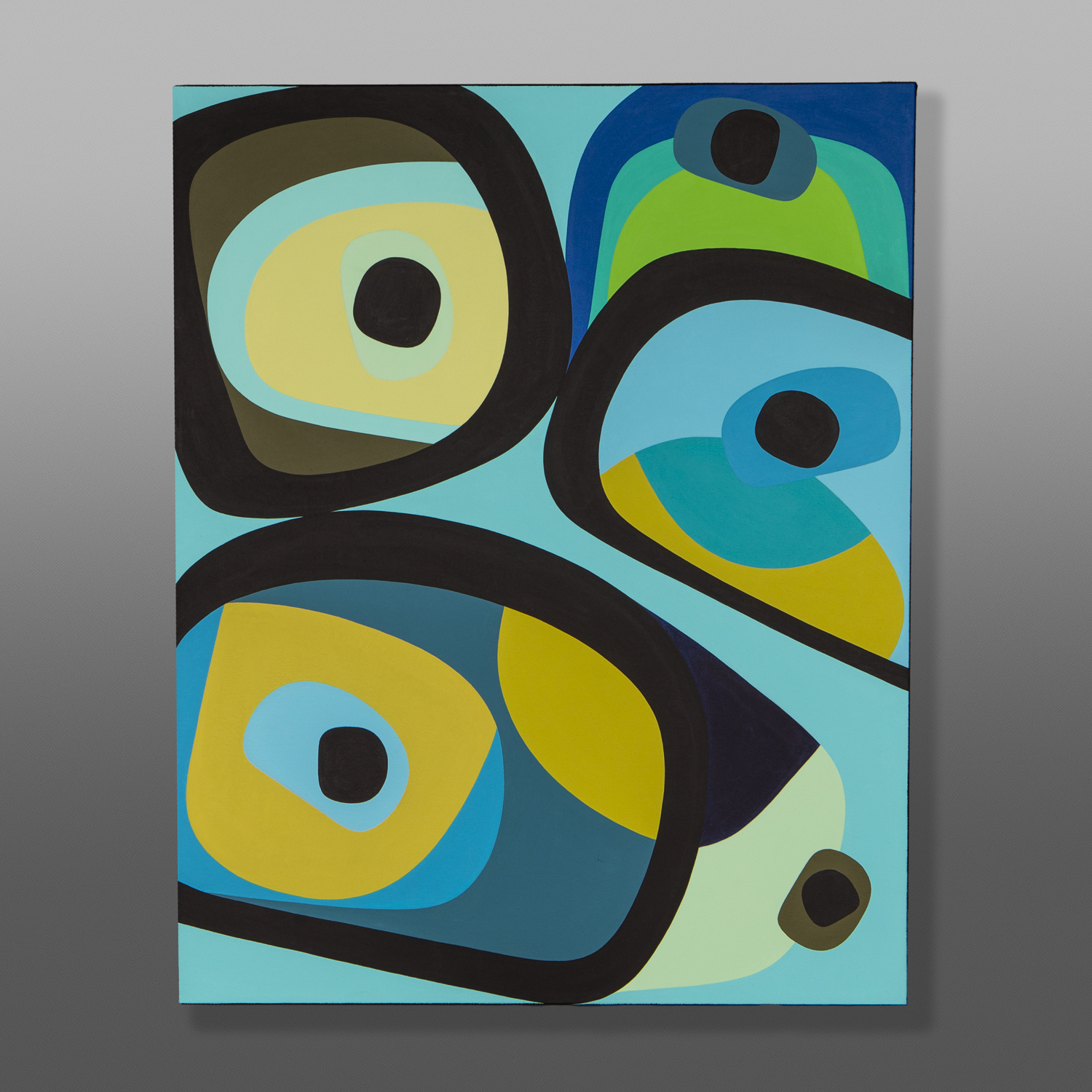 Oh… Voids (Green)
Steve Smith – Dla-kwagila
Oweeneno
24”x30”
Acrylic on canvas
$3900
