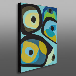 Oh… Voids (Green)
Steve Smith – Dla-kwagila
Oweeneno
24”x30”
Acrylic on canvas
$3900
