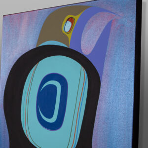 Eagle Shimmer
Steve Smith – Dla-kwagila
Oweeneno
18”x36”
Acrylic on canvas
$3400
