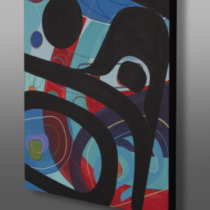 Finding Peace in a Busy World
Steve Smith - Dlakwagila
Oweekeno
Acrylic on birch panel
24" x 36"
$5000