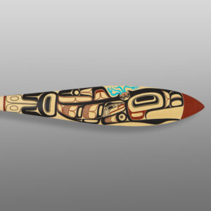 Killer Whale PaddleDavid Boxley
TsimshianYellow cedar, paint
60" 6" 1½"$4200