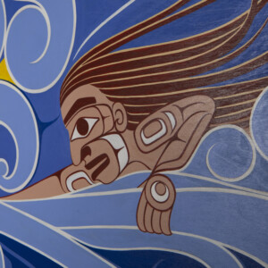 The  Swimmer
Dean Hunt
Heiltsuk
Acrylic on panel
36" x 24"
$3600