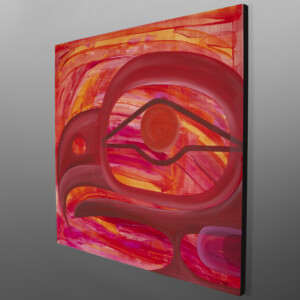 Sunrise (Red Eagle)
Steve Smith - Dla'kwagila
Oweekeno
Acrylic on birch panel
40" x 40" x 1½"
$6000