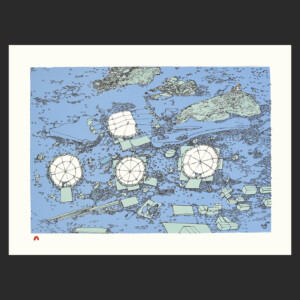 SHUVINAI ASHOONA
29. On the Land
Lithograph
Paper: Arches Cover White
Printer: Niveaksie Quvianaqtuliaq
48.5 x 66.5 cm
19" x 26¼
$ 500
400