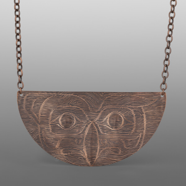 Demilune Owl Necklace Jennifer Younger