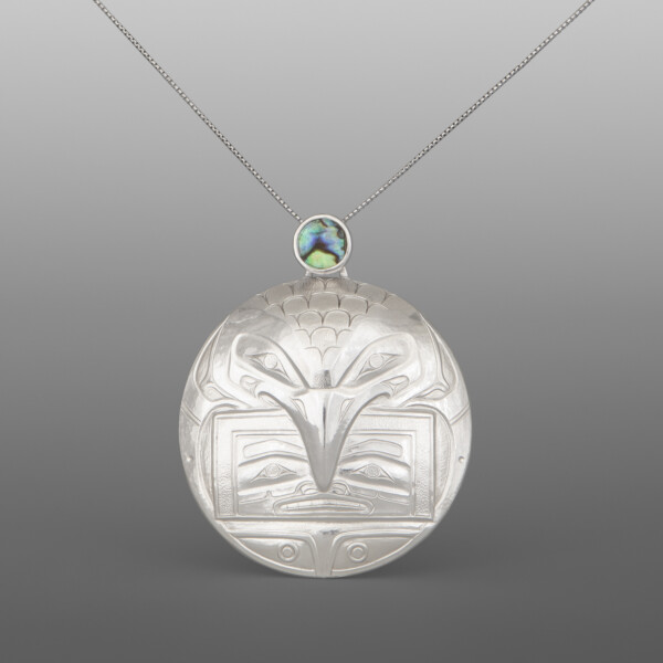 Raven & Chilkat Chest Pendant Gus Cook