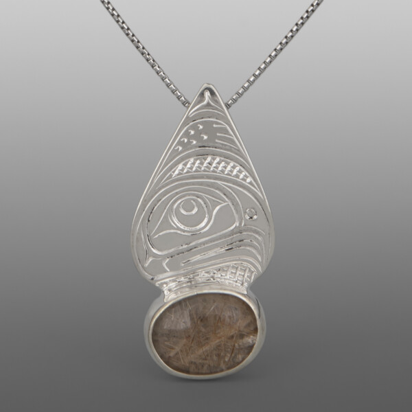 Eagle Teardrop Pendant Lloyd Wadhams