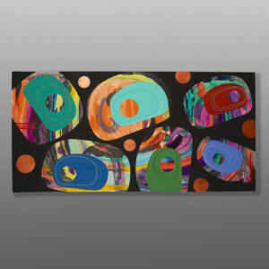 Delirium
Steve Smith - Dla'kwagila
Oweekeno
Acrylic on birch panel
60" x 30" x 1½"
$7500