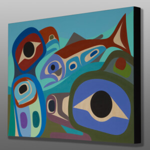 Balance
Steve Smith - Dla'kwagila
Oweekeno
Acrylic on birch panel
24" x 18" x 1½"
$2200