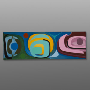 Peace
Steve Smith - Dla'kwagila
Oweekeno
Acrylic on canvas
36" x 12" x 1½"
$2000