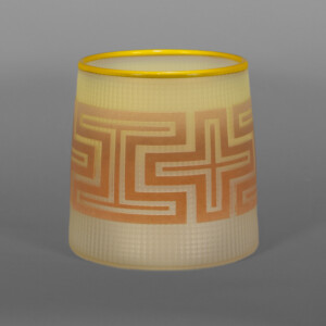 Cream & Yellow Basket
Preston Singletary
TlingitBlown & sand-carved glass
5¼" x 4½"
$3500