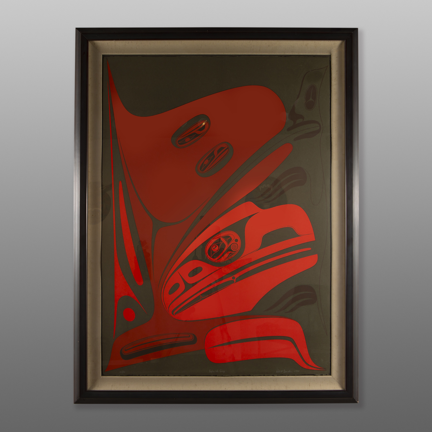 Before the Snag
Robert Davidson, RCA
HaidaFramed serigraph
37½" x 50"
$5800