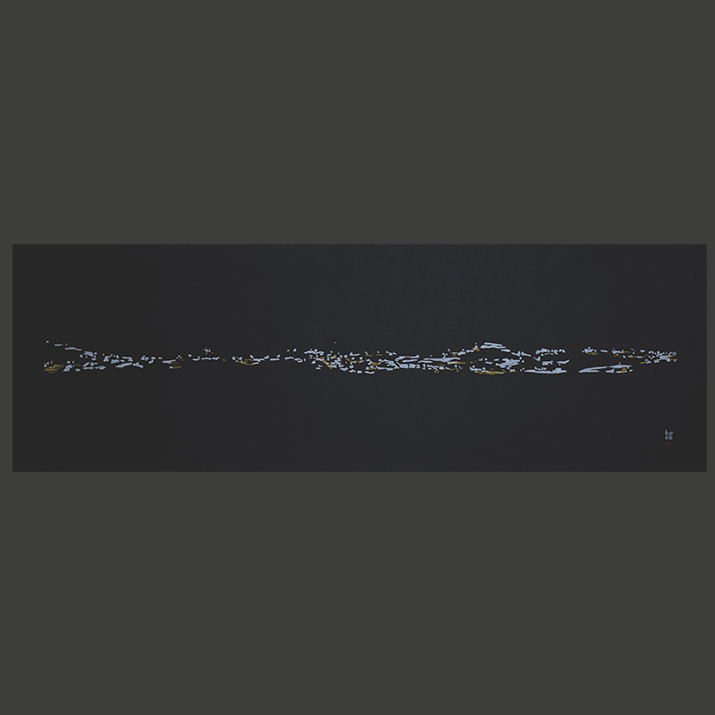 Kinngait at Night
Johnny Pootoogook
Stencil
39” x 12½”
600
$450
