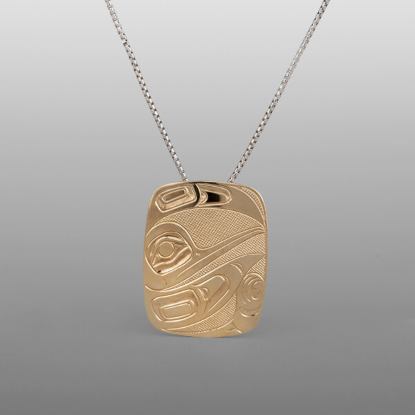 H-bird Pendant Landon Gunn 14k