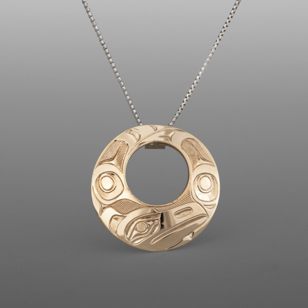 Raven Flight Pend Landon Gunn 14k