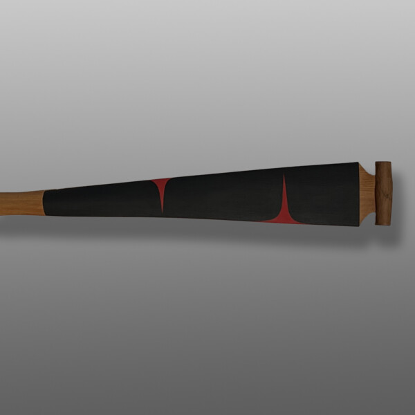 Haida Seamonster Paddle
Peter Smith
Haida
Red cedar, paint
62" x 7”
$3400