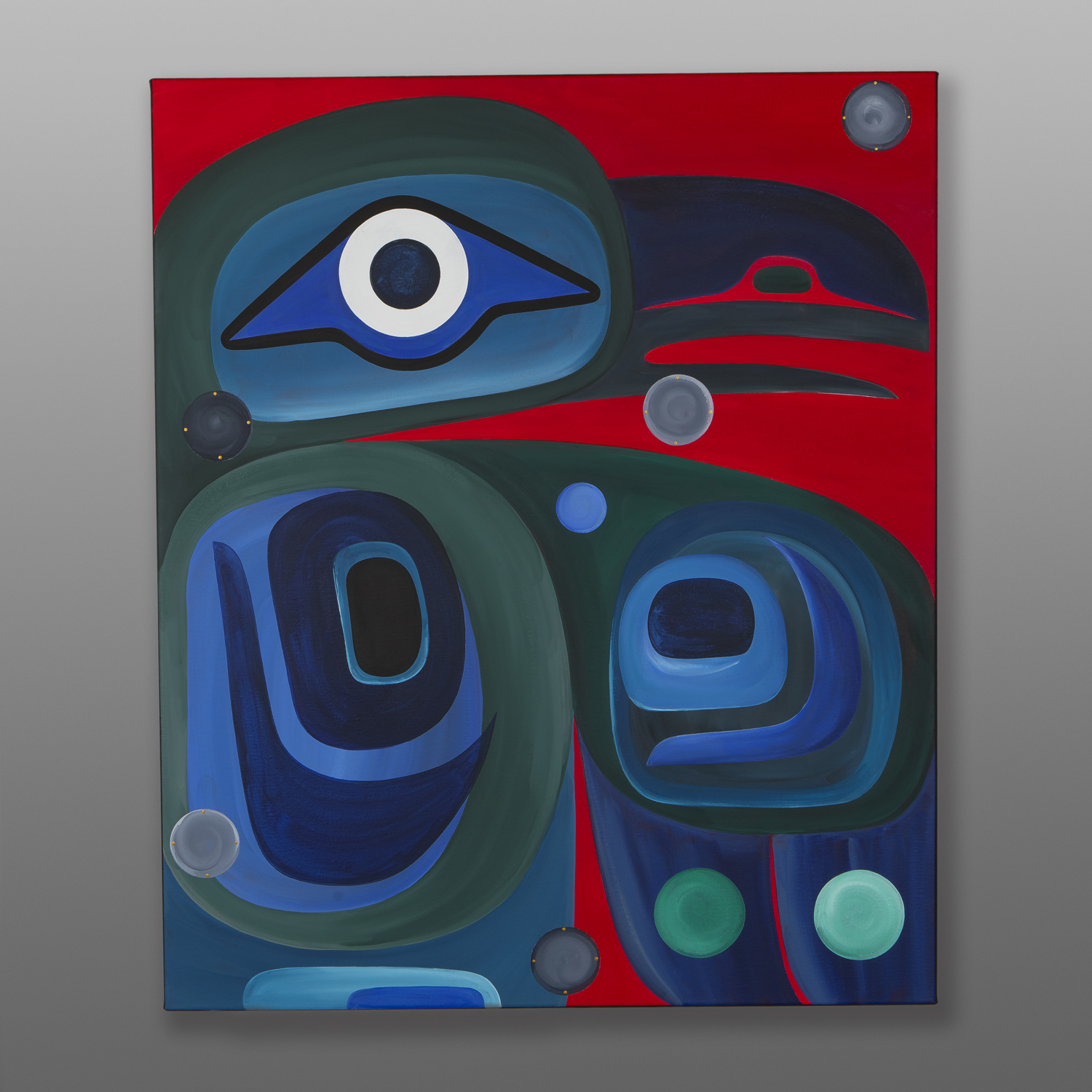Blue Raven
Steve Smith
Acrylic on canvas
30 x 36"
4,500
