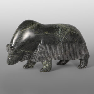 Great Muskox
Noah Jaw
Inuit
Serpentine
8” x 4 ½” x 3”
$1200
