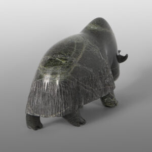 Great Muskox
Noah Jaw
Inuit
Serpentine
8” x 4 ½” x 3”
$1200
