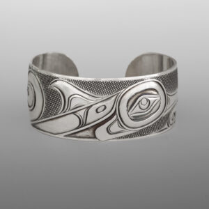 Pacific Dolphin
Dean Hunt
Heiltsuk
Silver
6" x 1”
$1025