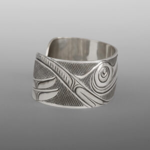 Great Blue Heron
Dean Hunt
Heiltsuk
Silver
6" x 1”
$1025
