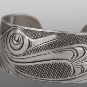 Great Blue Heron
Dean Hunt
Heiltsuk
Silver
6" x 1”
$1025