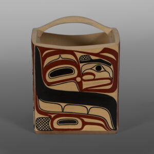 Bent-Side Water Bucket
David Boxley
Tsimshian
8½" x 8½" x 11"
$5,000