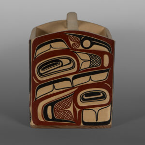 Bent-Side Water Bucket
David Boxley
Tsimshian
8½" x 8½" x 11"
$5,000